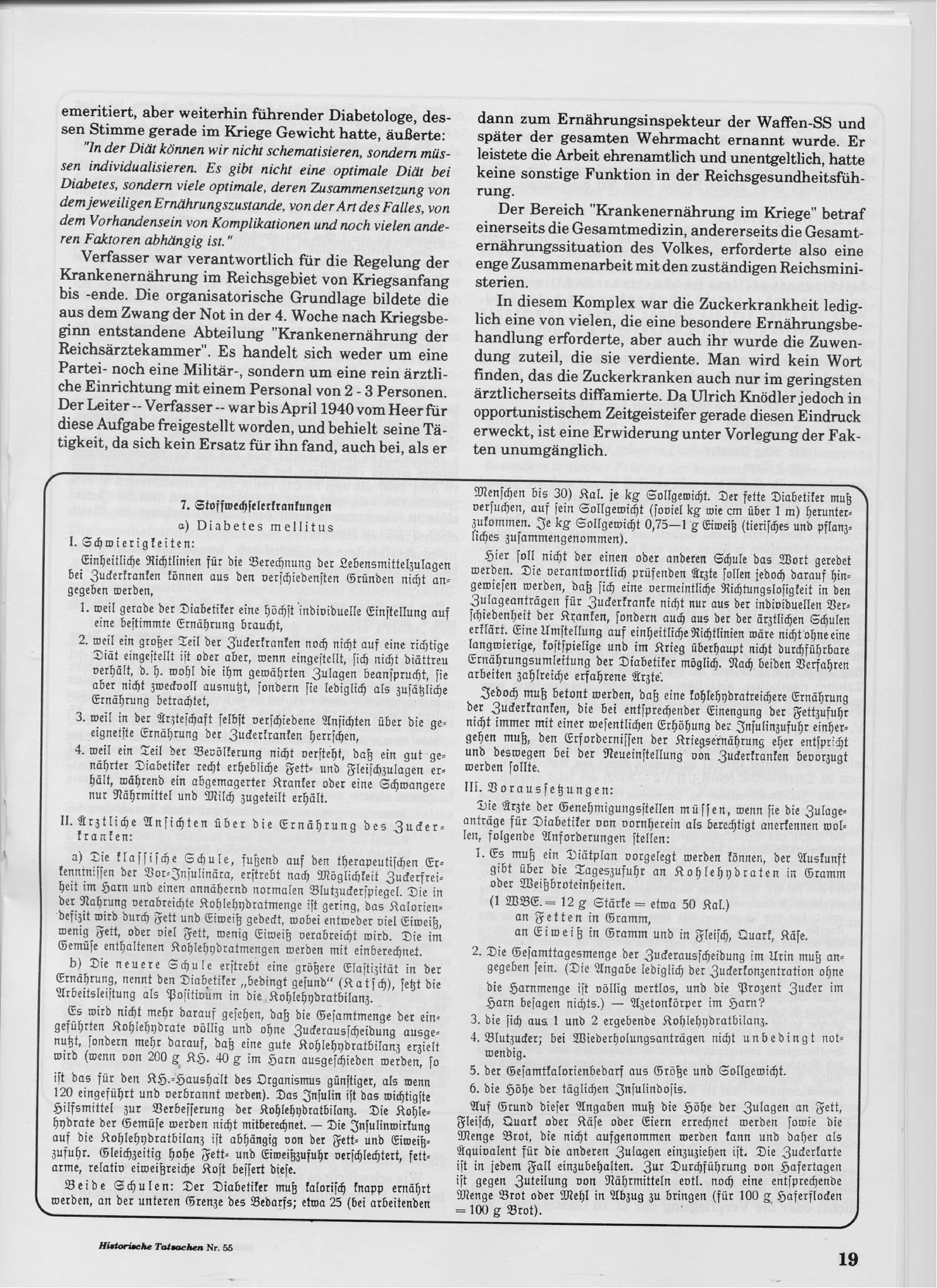 Historische tatsachen   nr. 55 - udo walendy - diffamierte medizin im dritten reich (1992, 40 s., scan)