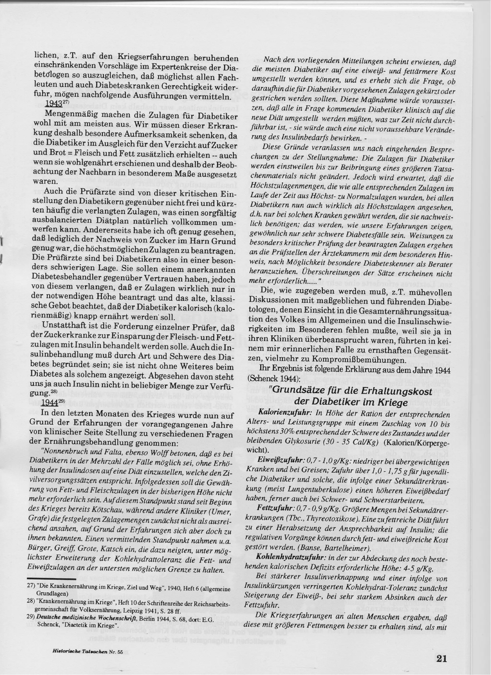 Historische tatsachen   nr. 55 - udo walendy - diffamierte medizin im dritten reich (1992, 40 s., scan)