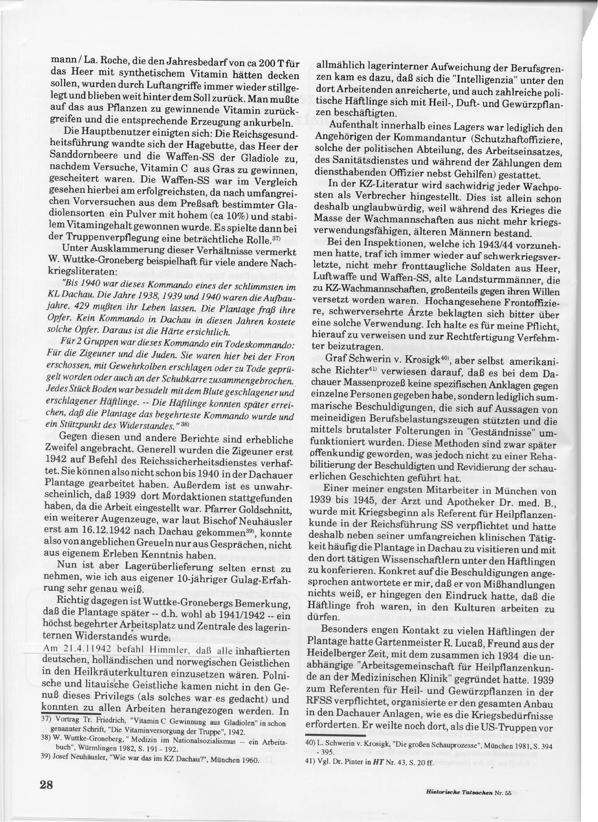 Historische tatsachen   nr. 55 - udo walendy - diffamierte medizin im dritten reich (1992, 40 s., scan)