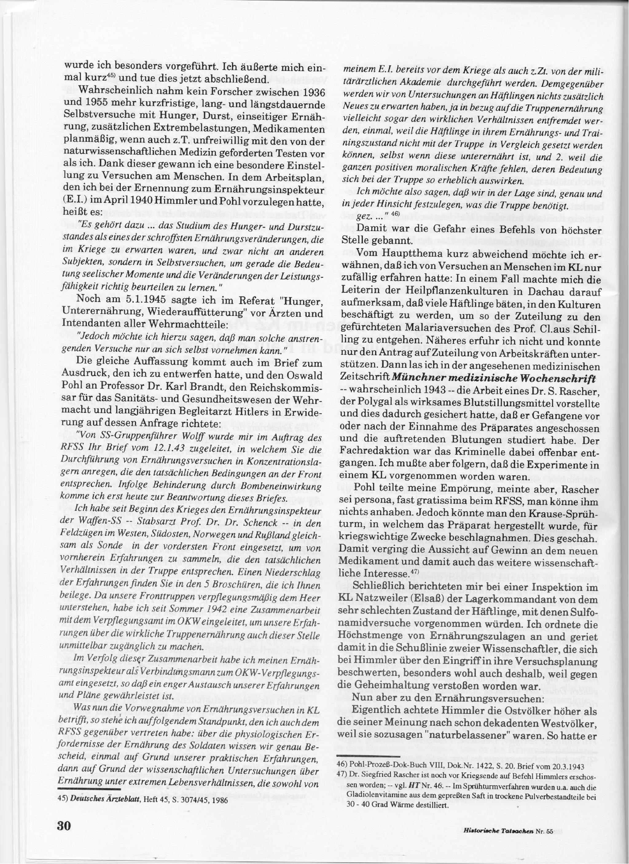 Historische tatsachen   nr. 55 - udo walendy - diffamierte medizin im dritten reich (1992, 40 s., scan)