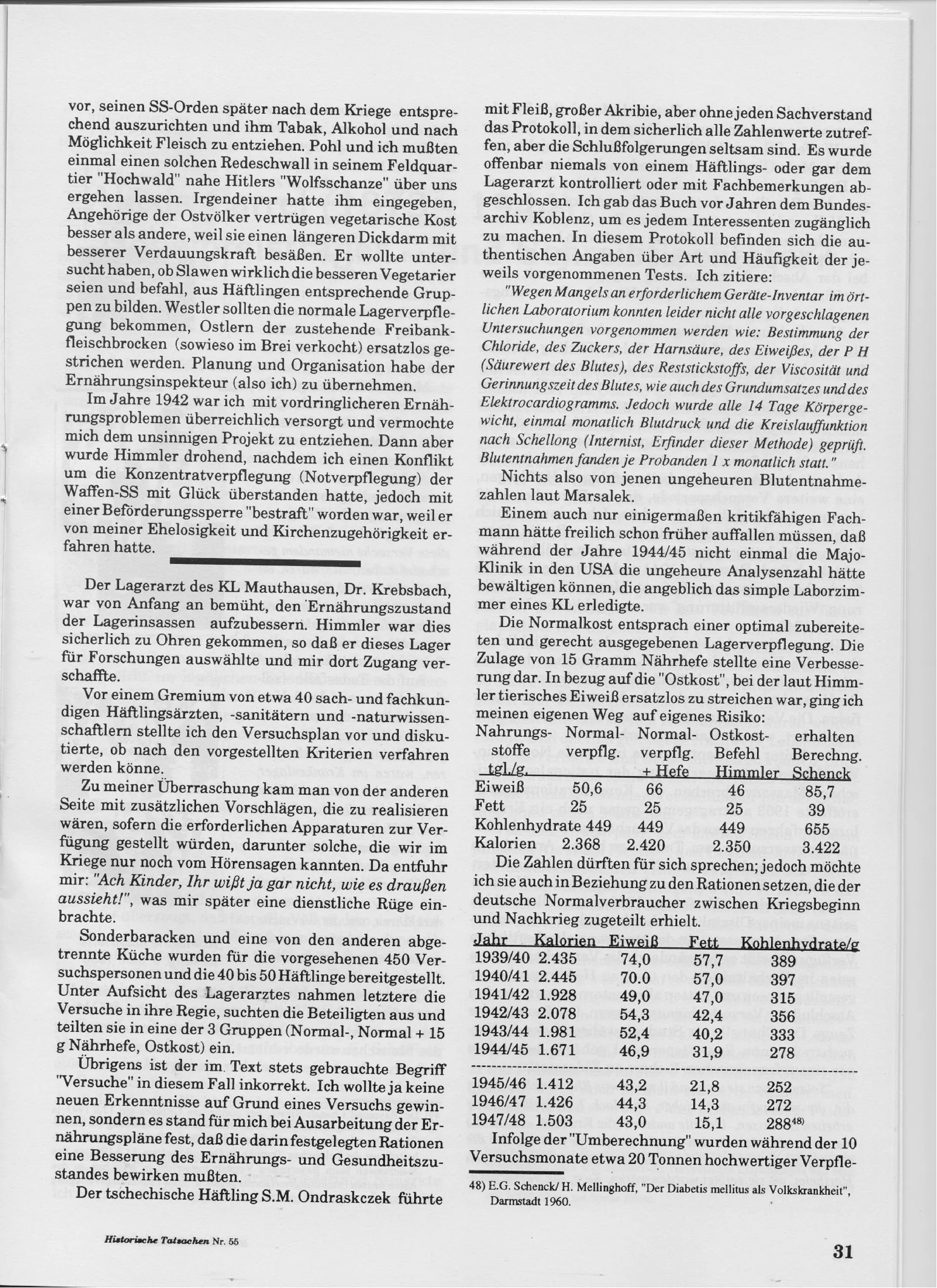 Historische tatsachen   nr. 55 - udo walendy - diffamierte medizin im dritten reich (1992, 40 s., scan)