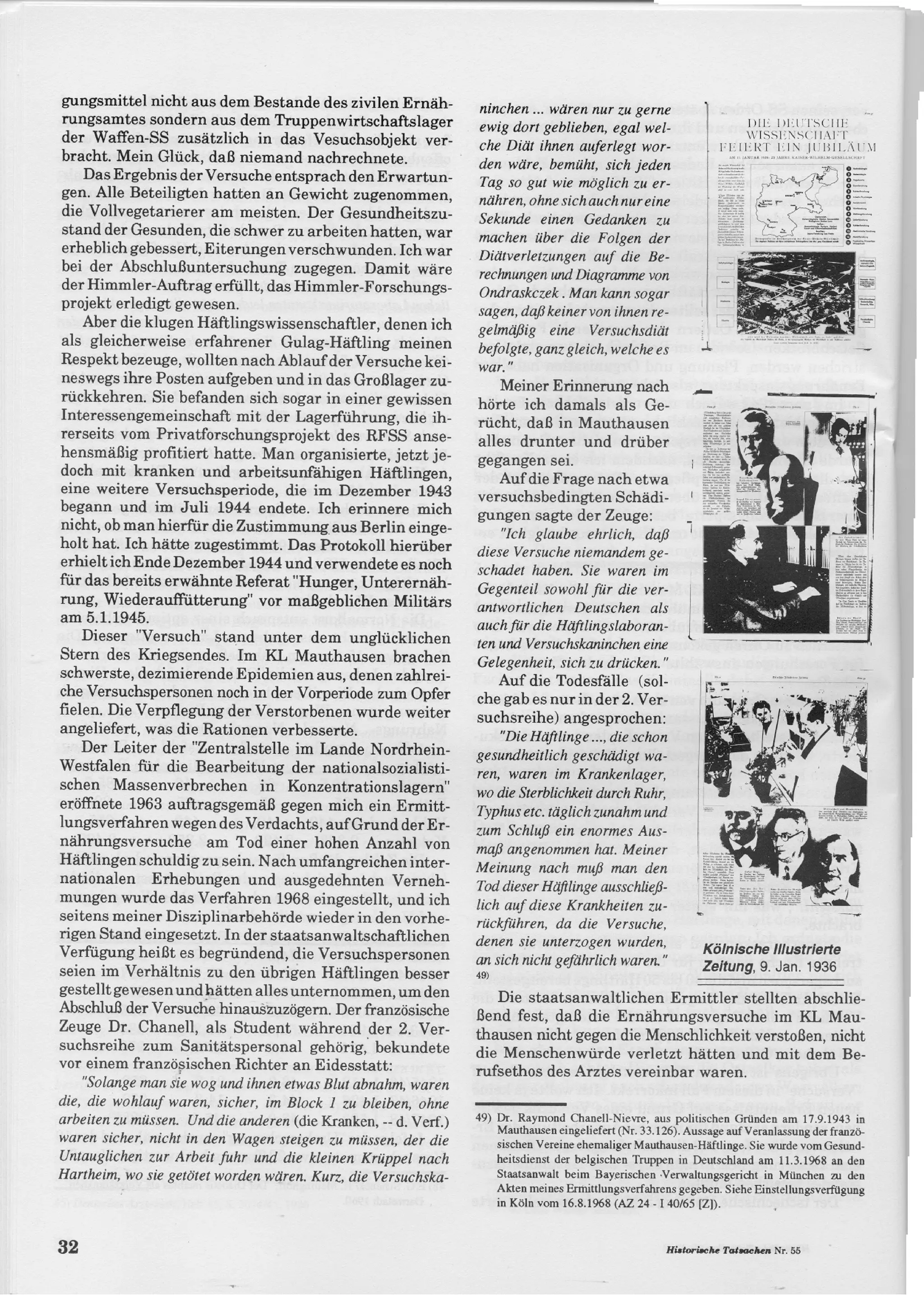Historische tatsachen   nr. 55 - udo walendy - diffamierte medizin im dritten reich (1992, 40 s., scan)