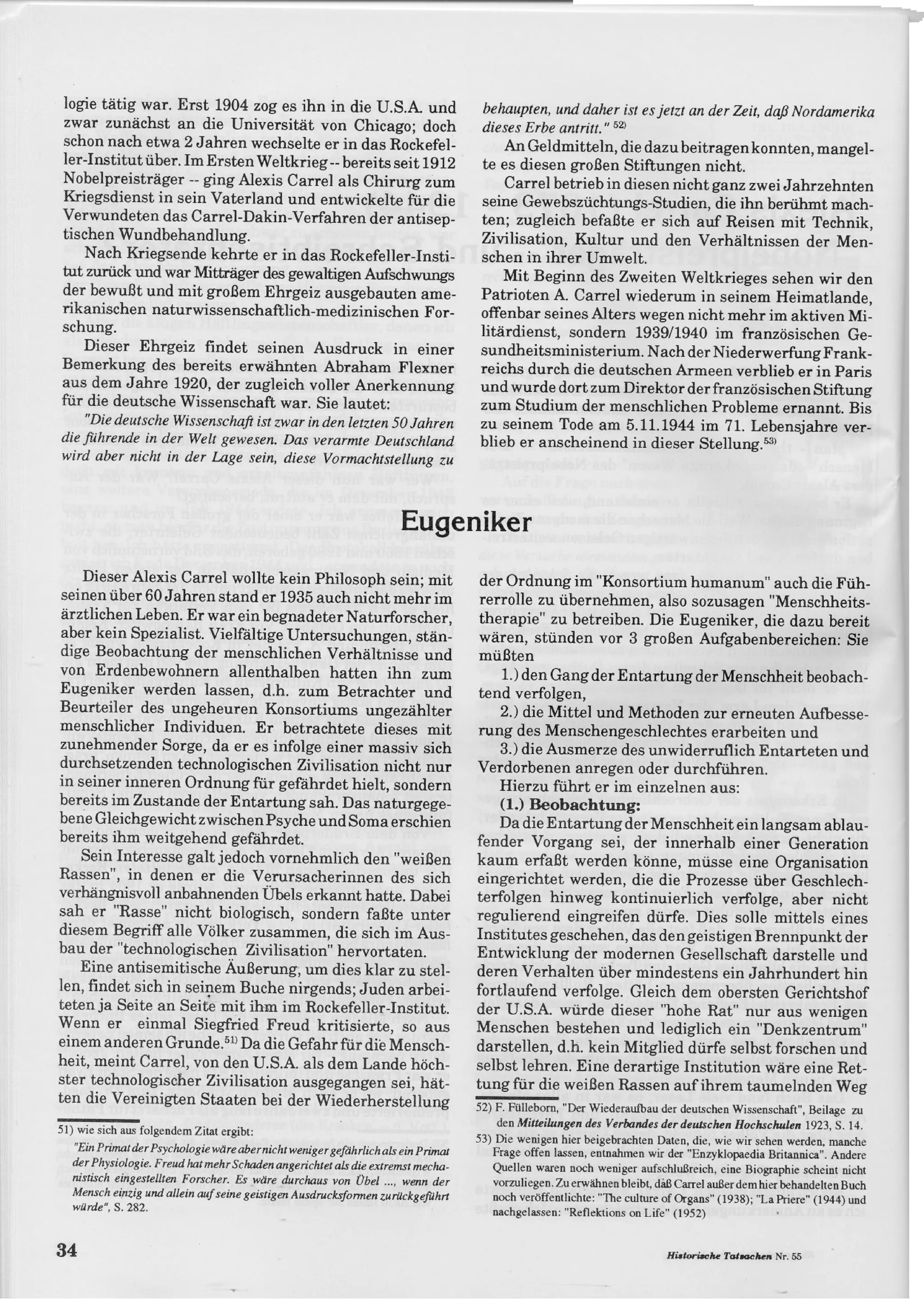 Historische tatsachen   nr. 55 - udo walendy - diffamierte medizin im dritten reich (1992, 40 s., scan)