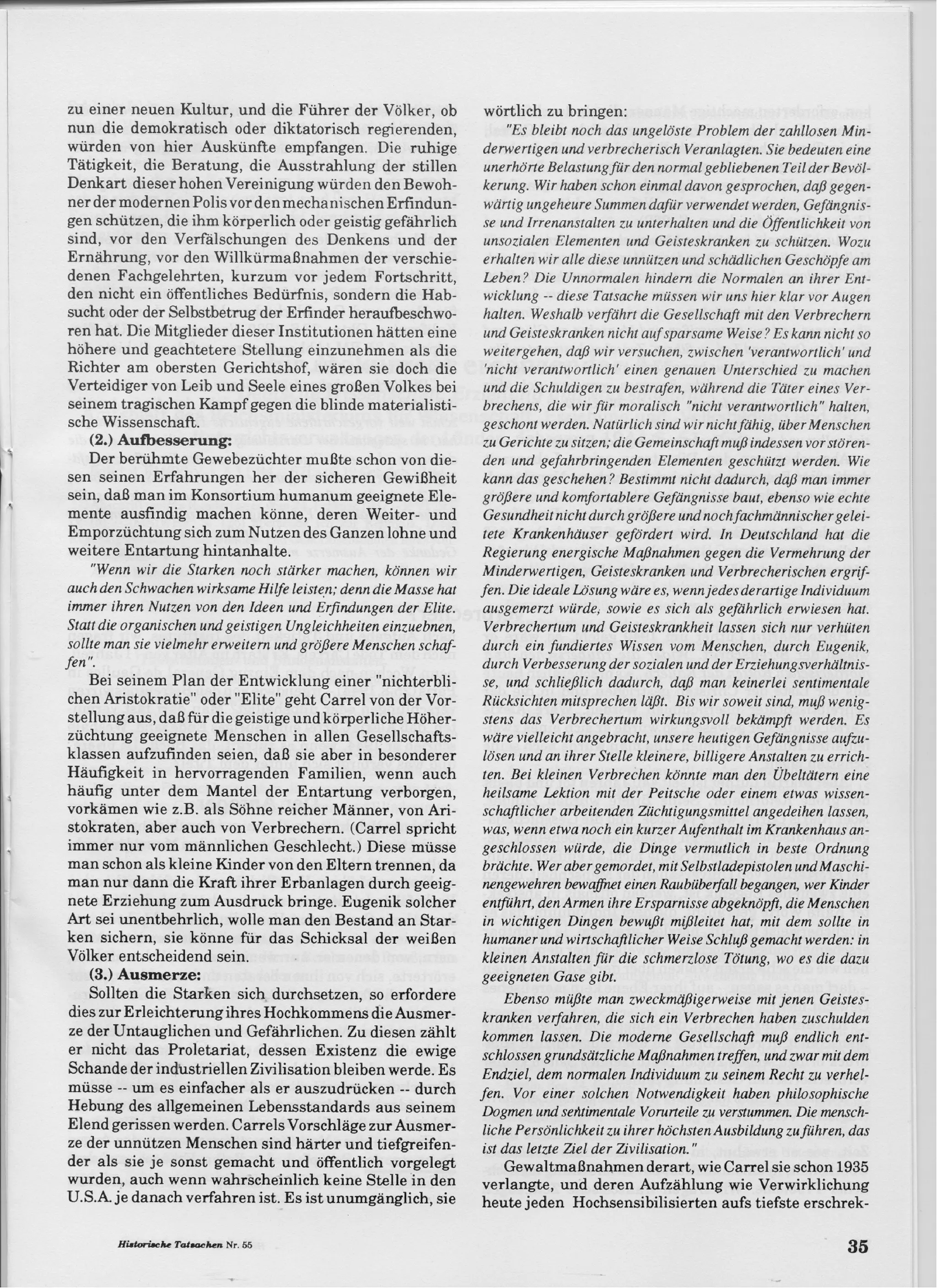 Historische tatsachen   nr. 55 - udo walendy - diffamierte medizin im dritten reich (1992, 40 s., scan)