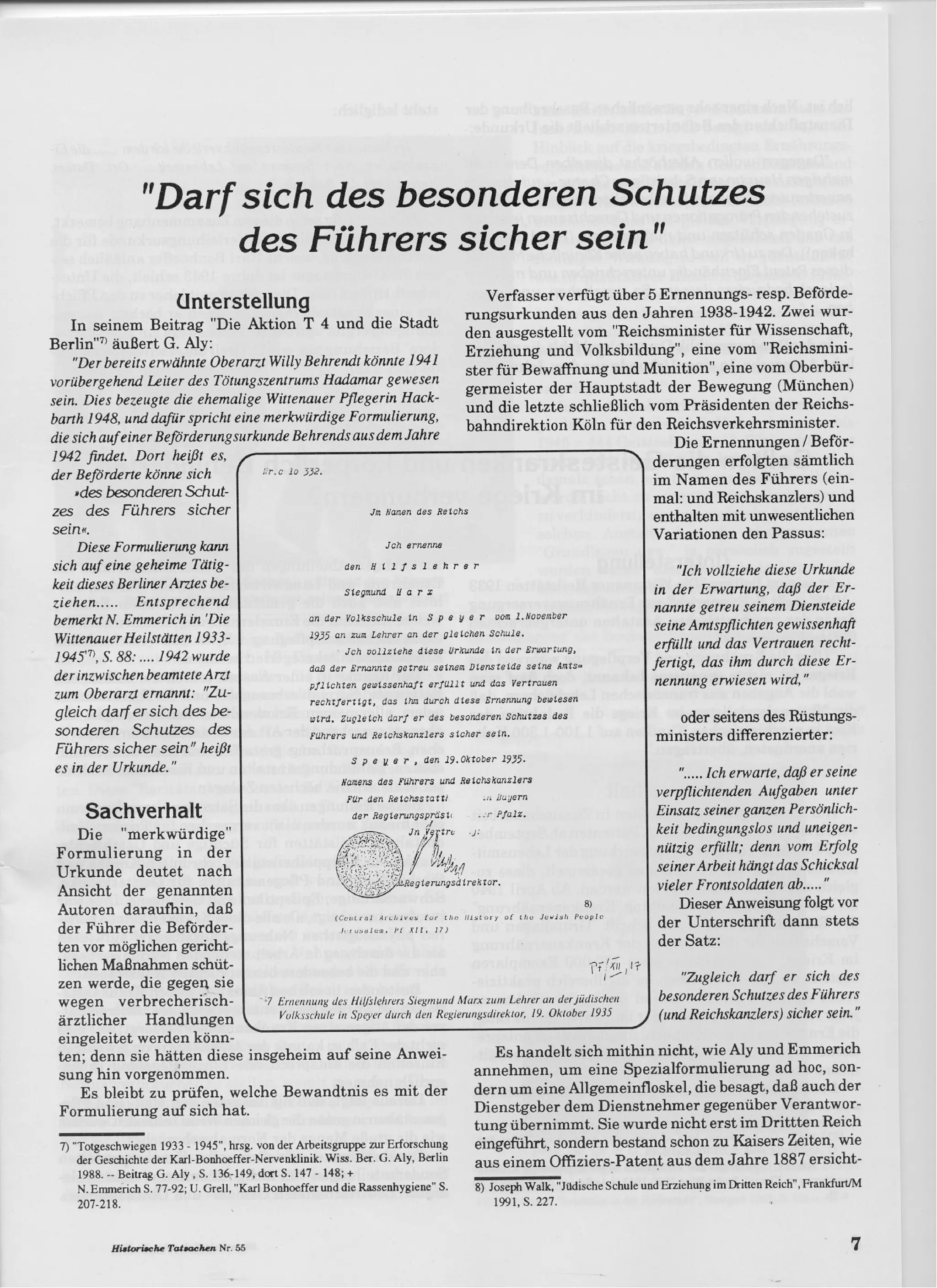 Historische tatsachen   nr. 55 - udo walendy - diffamierte medizin im dritten reich (1992, 40 s., scan)