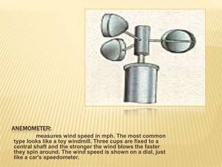 History of meteorology and invention of weather instruments by lota joy ...