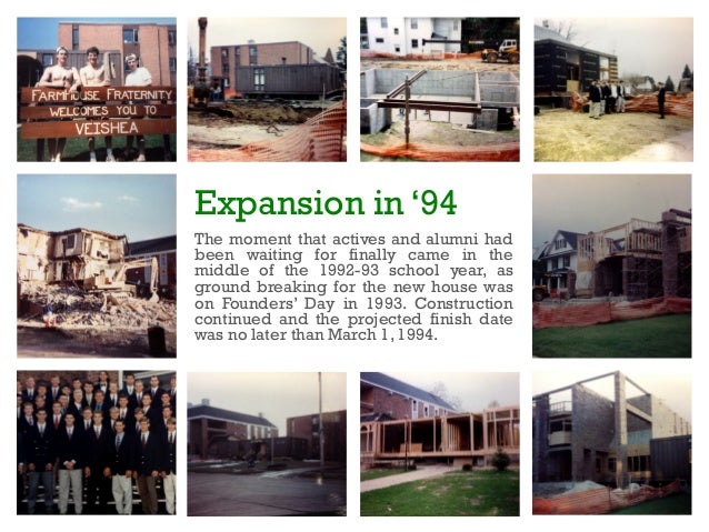History Of The Iowa State Chapter Of Farmhouse Fraternity