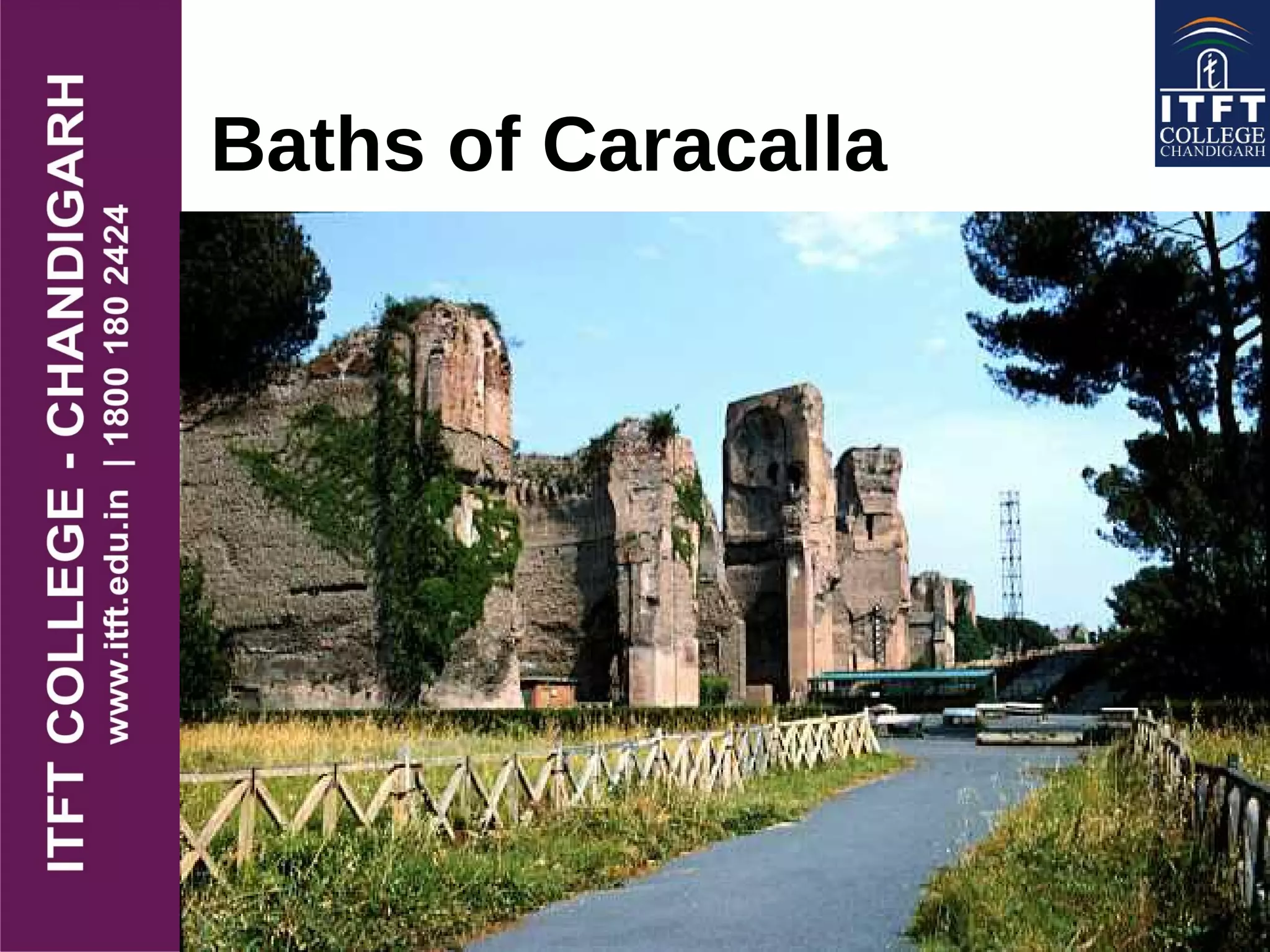 Baths of Caracalla
 