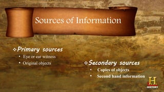 Historical Research Part 1 | PPTX