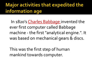 History of IT | PPTX