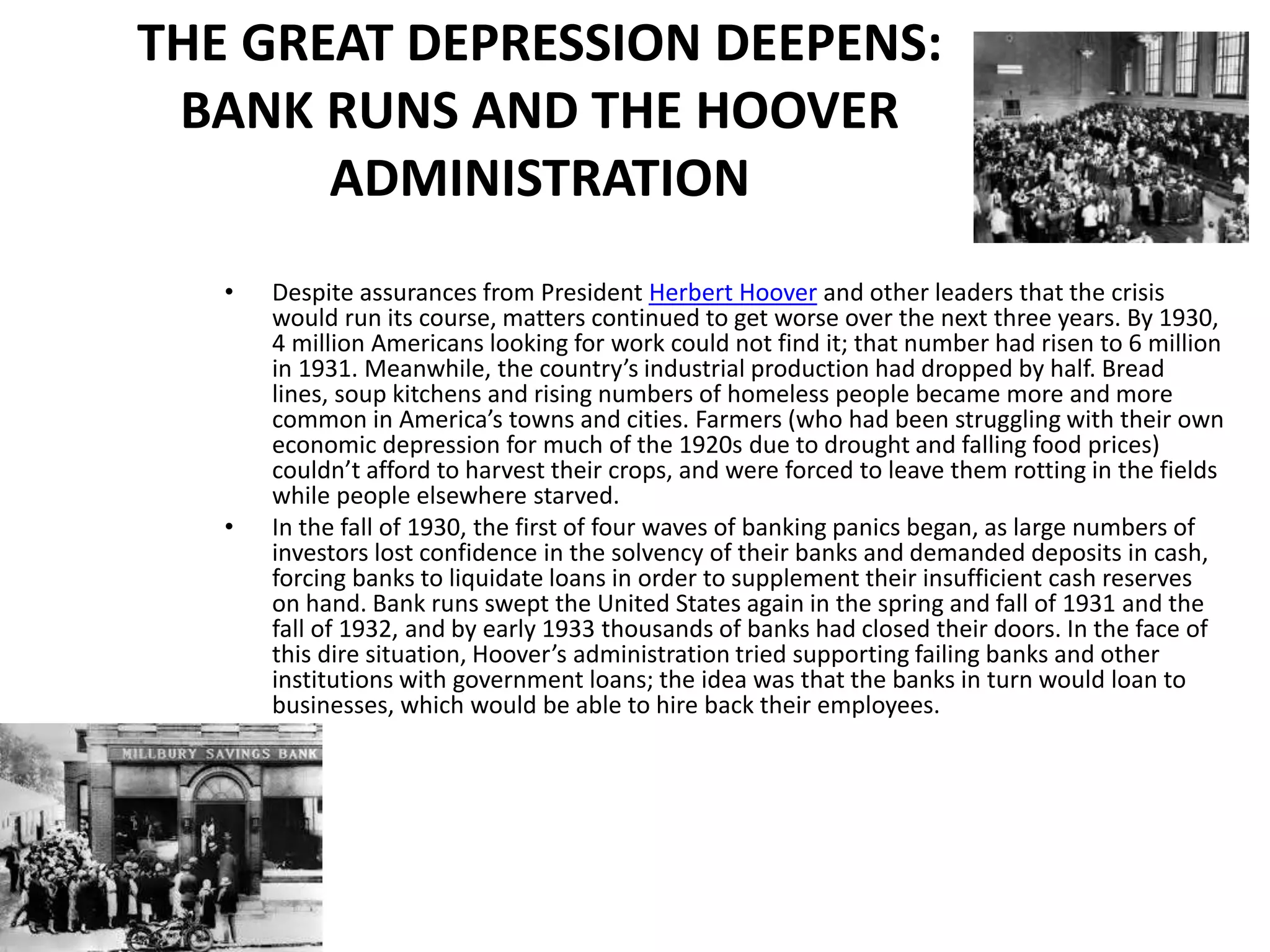 The Great Depression 1929 | PPTX