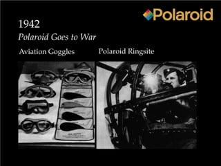 Polaroid Ringsite
1942
Polaroid Goes to War
Aviation Goggles
 