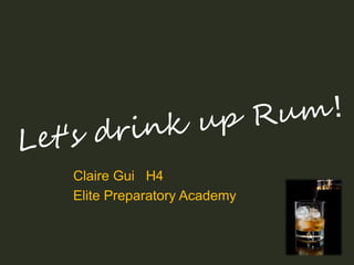 LOGO HERELOGO HERE
Claire Gui H4
Elite Preparatory Academy
 