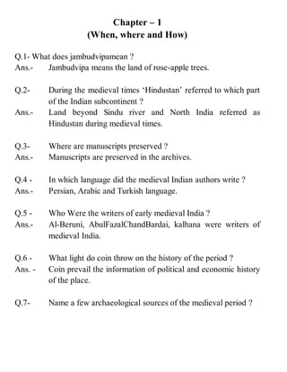 cambridge social science class 7 history