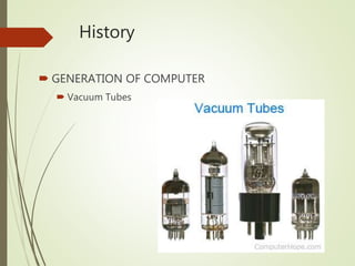 History of Computer | PPTX