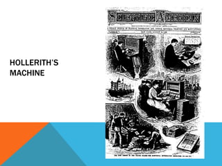 HOLLERITH’S
MACHINE
 