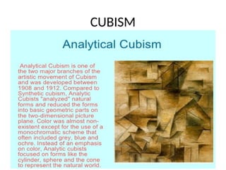CUBISM
 