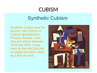 CUBISM
 