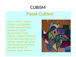 CUBISM
 