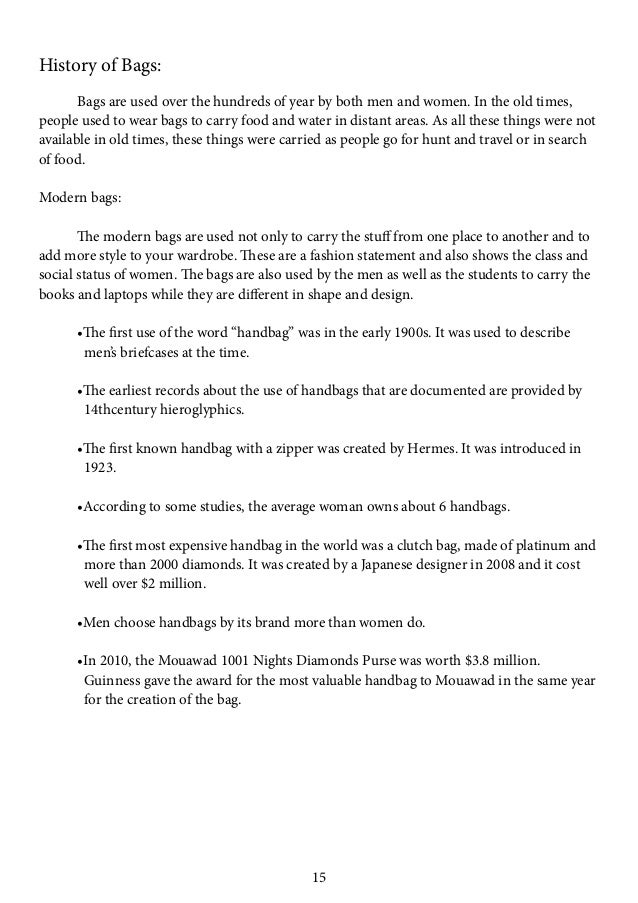 Interesting Facts And History Of Fashion Products - 