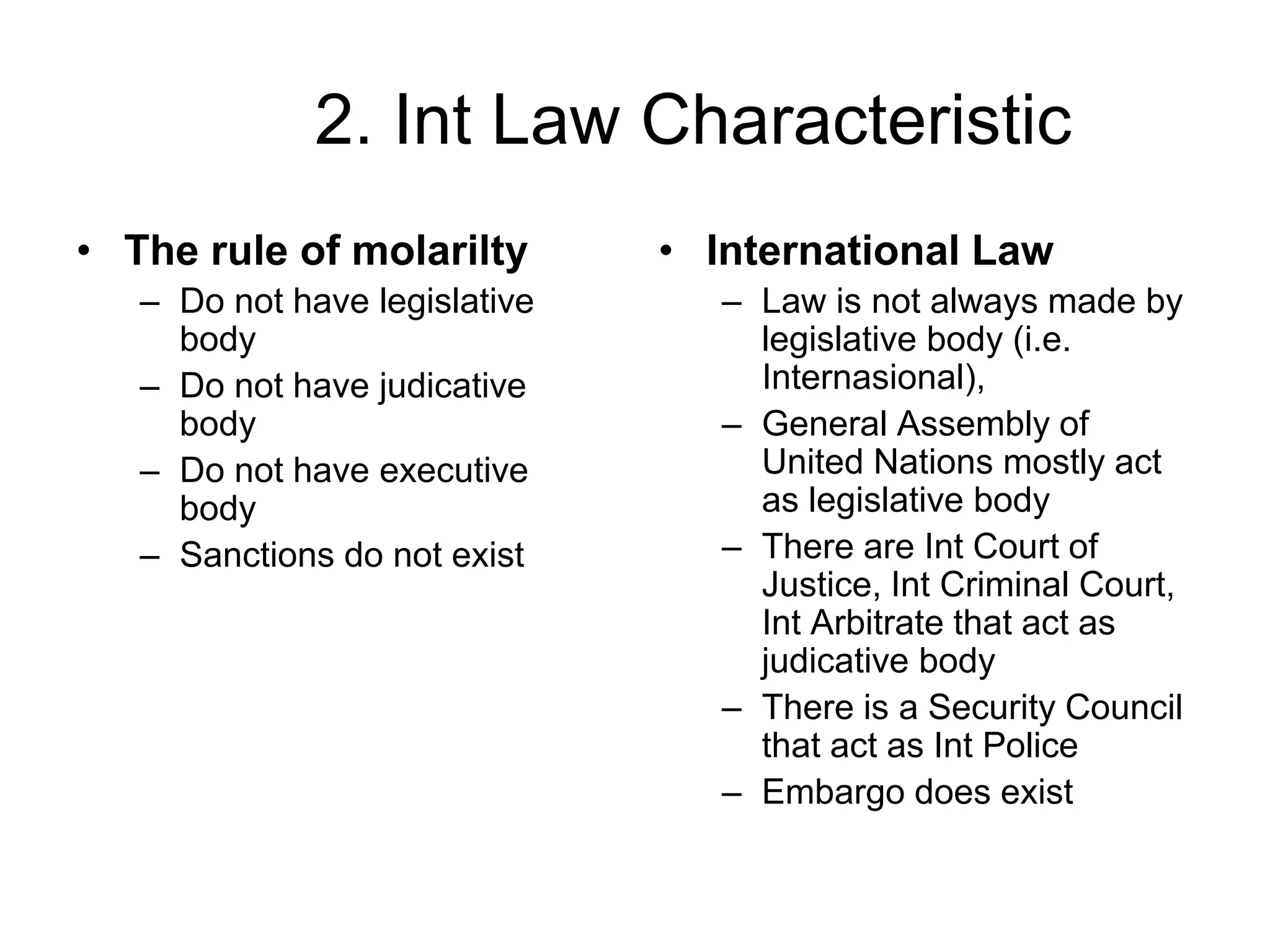 Judicative Paper History and-meaning-of-international-law | PPT