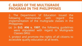Multigrade Education Program Logo HISTORY-AND-NATURE-OF-MULTIGRADE-PROGRAM-cd_012624.pptx