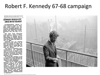 Robert F. Kennedy 67-68 campaign
 