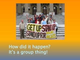 Citizens of Red Deer can cross a busy road safely.