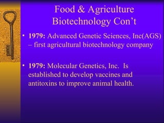 First Biotechnology Comprehensive History and Advances in Biotechnology from Ancient Times ...