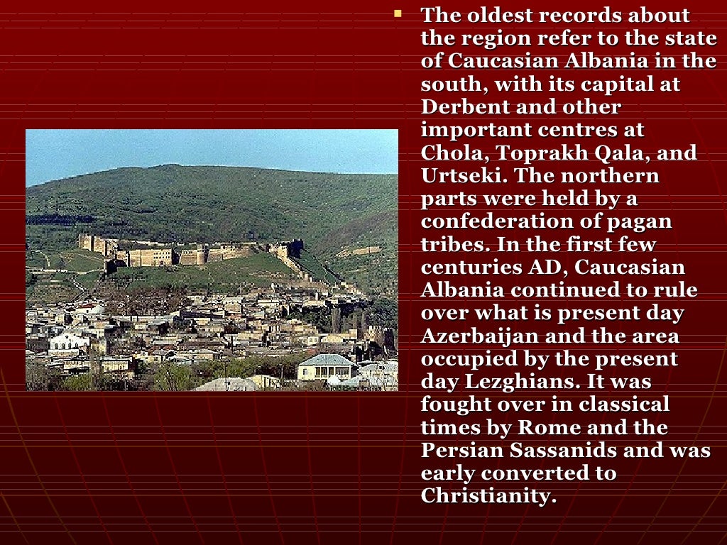 History Of Dagestan