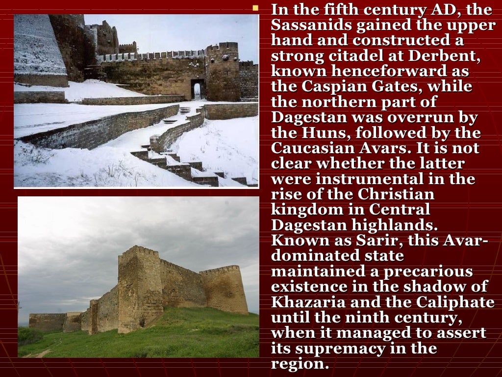 History Of Dagestan
