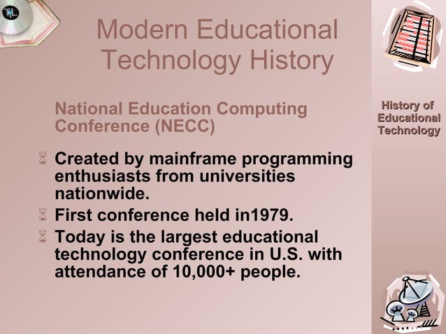 History Of Educational Technology | PPS | Computing | Technology ...