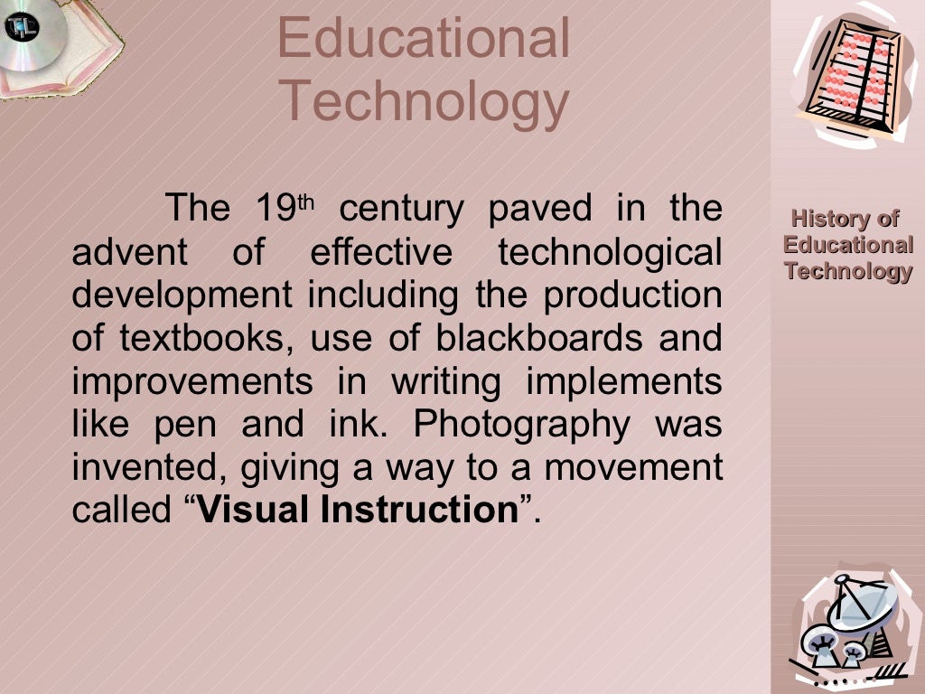 History Of Educational Technology