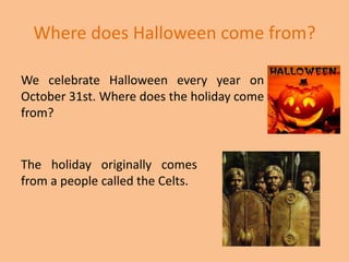 History of halloween | PPTX