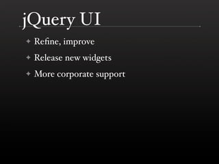 History of jQuery