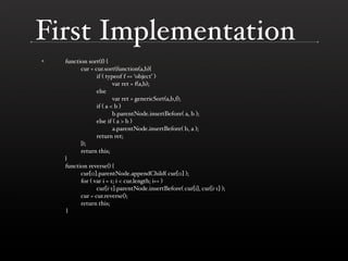 History of jQuery