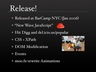 History of jQuery