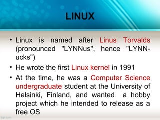History of Linux | PPT