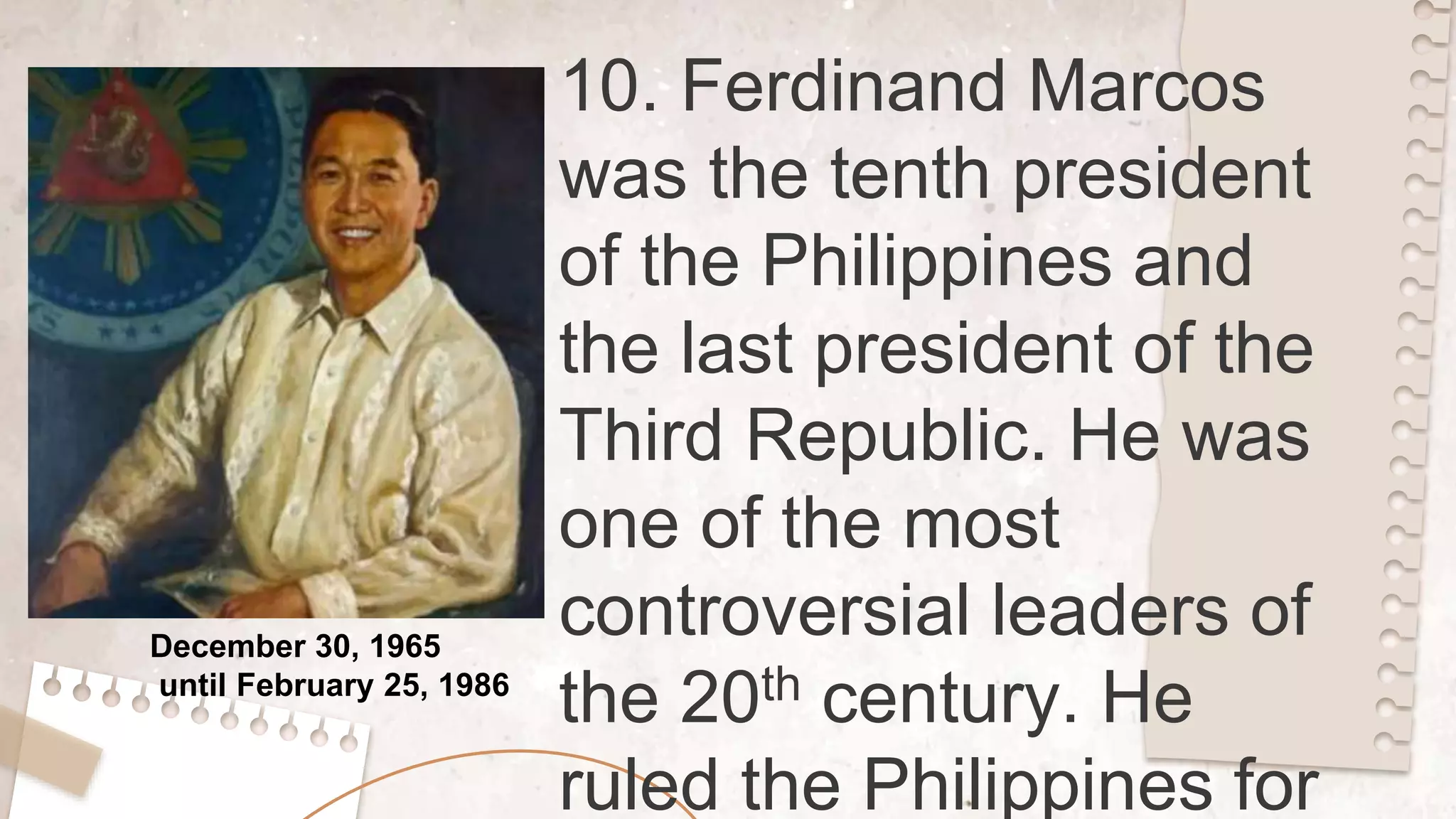 Presidents of the Philippines | PPTX