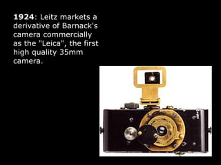 History Of Photography Presentation | PPT