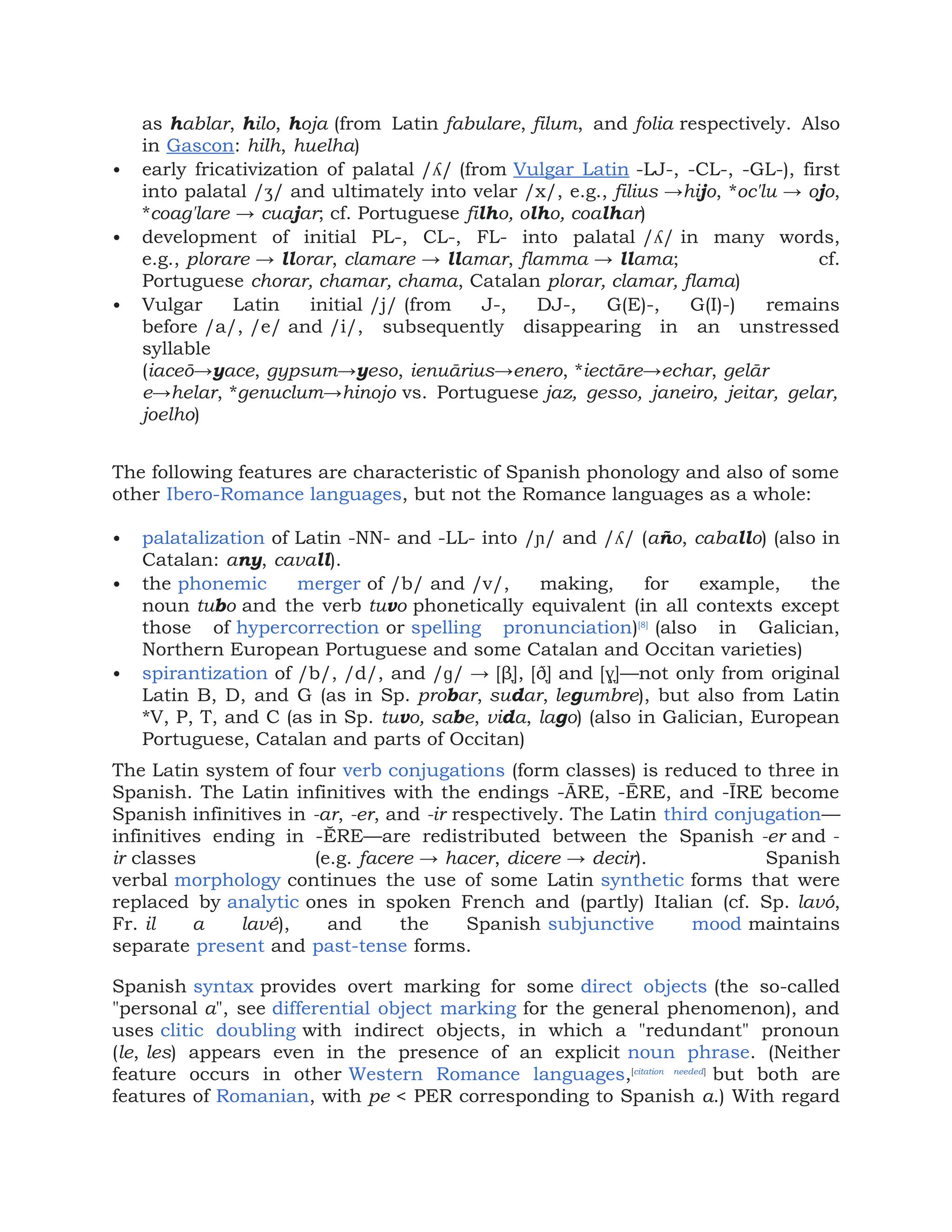 HISTORY of the Spanish language in the world | DOCX