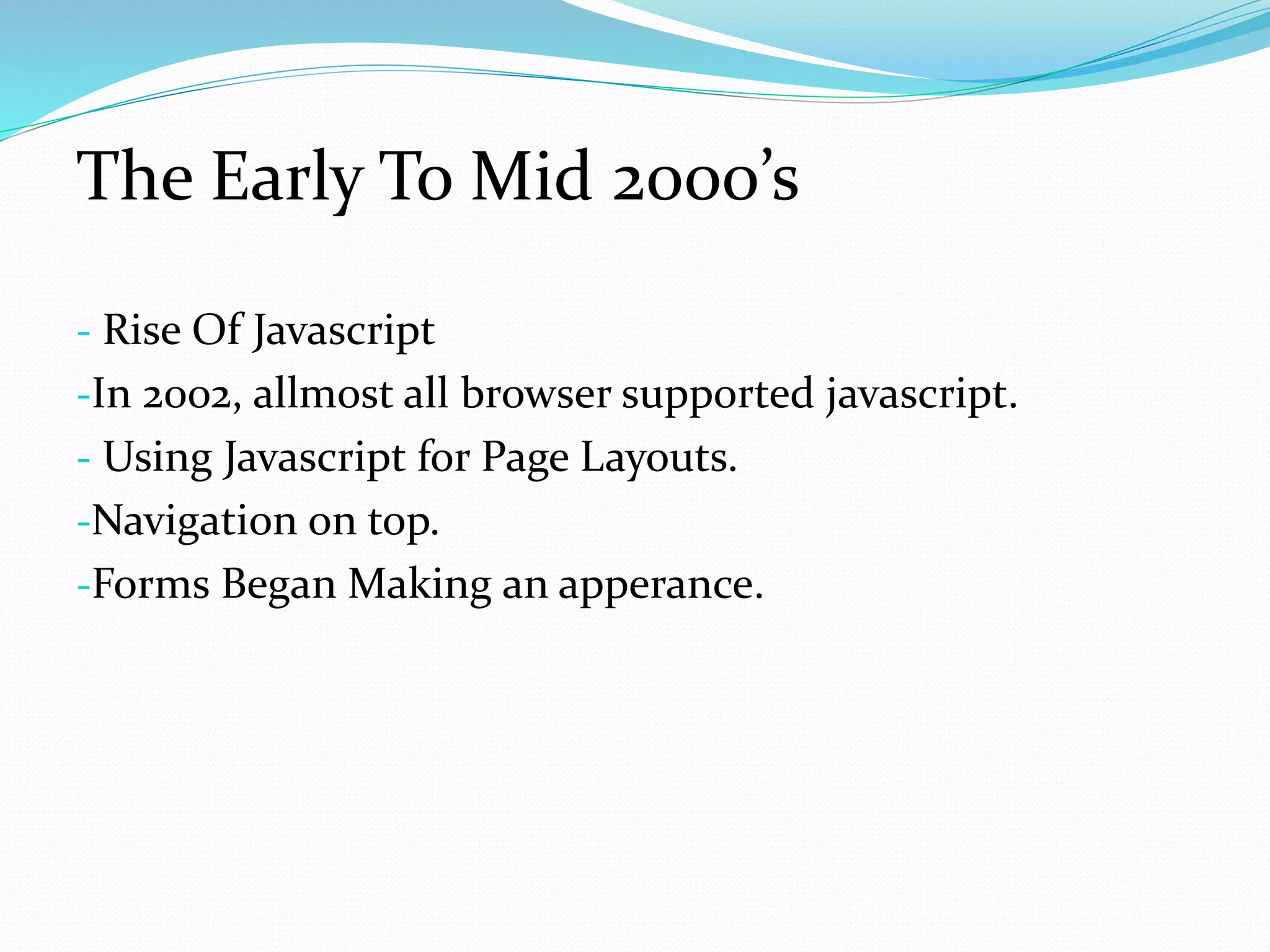 History of-web-design | PPTX