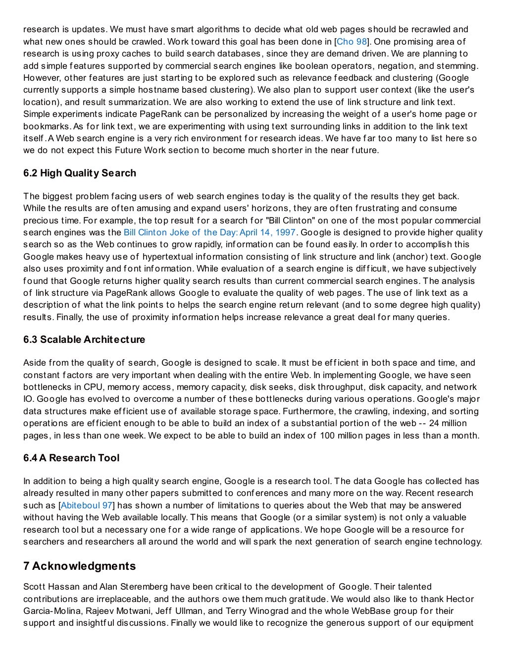Google search engine architecture picture