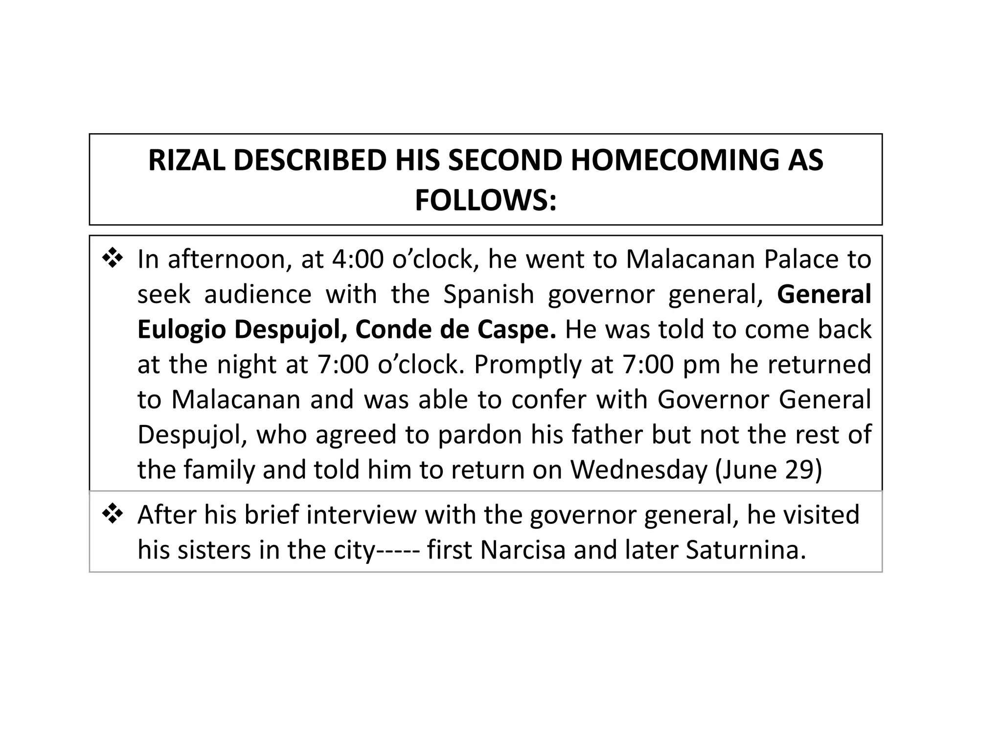 Chapter 21: Jose Rizal's Second Homecoming and La Liga Filipina | PDF