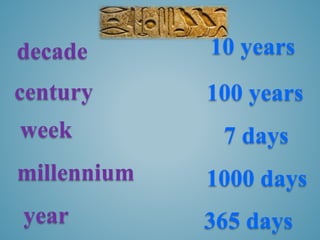 History skills chronology | PPTX