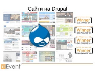 Історія, теорія та використання CMS Drupal | ODP