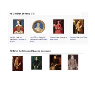 Order of the Kings and Queens´ accession
 