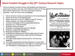 History vault-black-freedom-naacp-research | PPTX