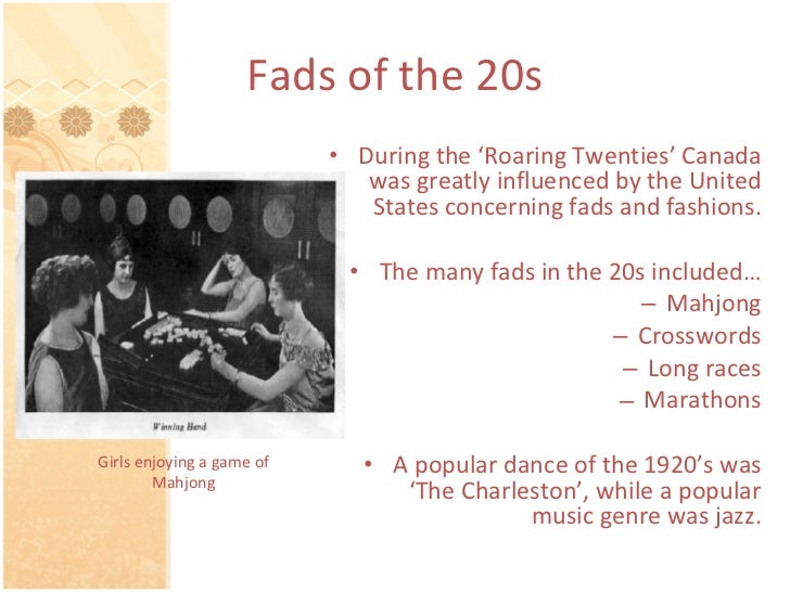 Why was the roaring twenties important
