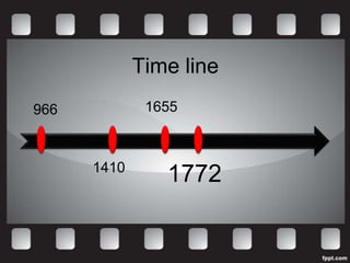 Time line
966           1655



      1410
                1772
 